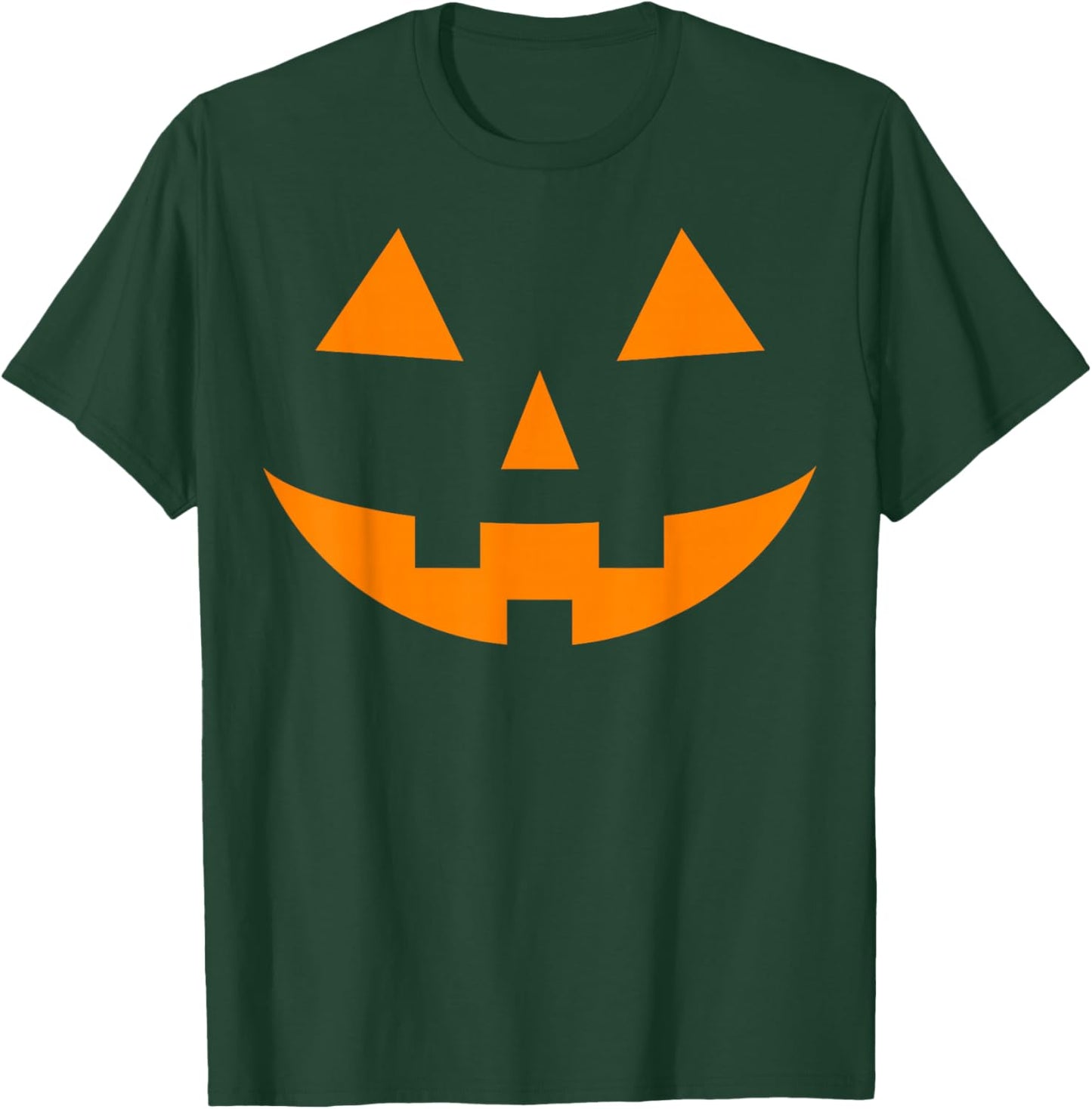 Jack O Lantern Face Pumpkin Halloween Costume 2025 Funny T-Shirt - T-Shirt | Forest