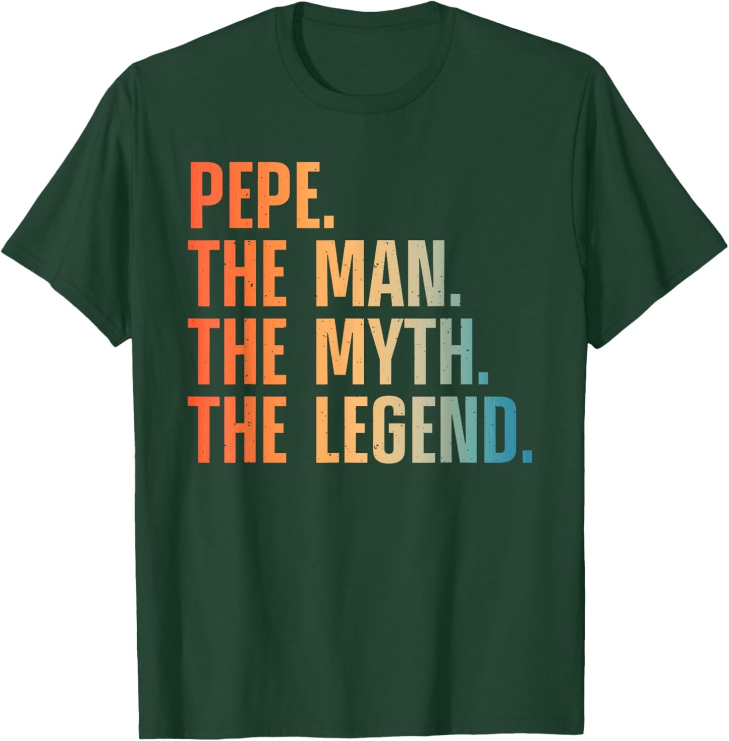 Best Pepe Design For Grandpa Grandfather From Grandkids Pepe T-Shirt - T-Shirt | Forest