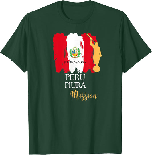 Peru Piura Mormon LDS Mission Missionary T-Shirt - T-Shirt | Forest
