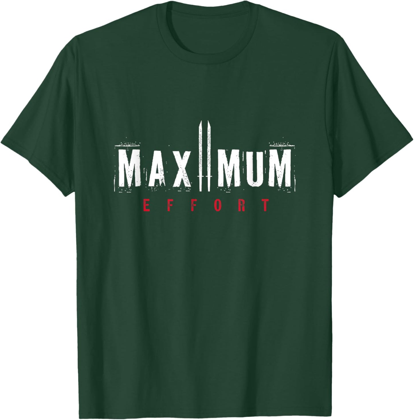 Marvel Deadpool Maximum Effort Distressed Big Text Logo T-Shirt - T-Shirt | Forest