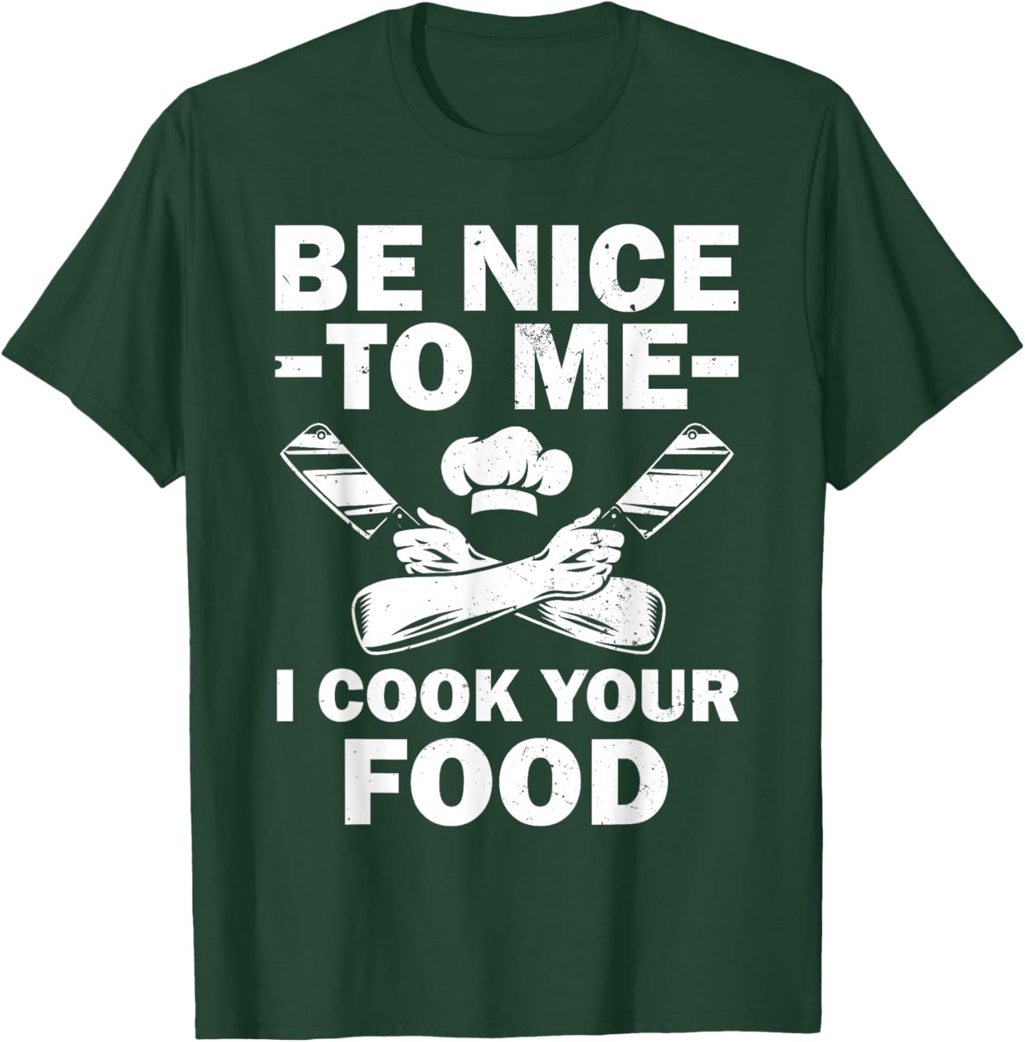 Funny Chef Design Women Cooking Culinary Cook Chef T-Shirt - T-Shirt | Forest