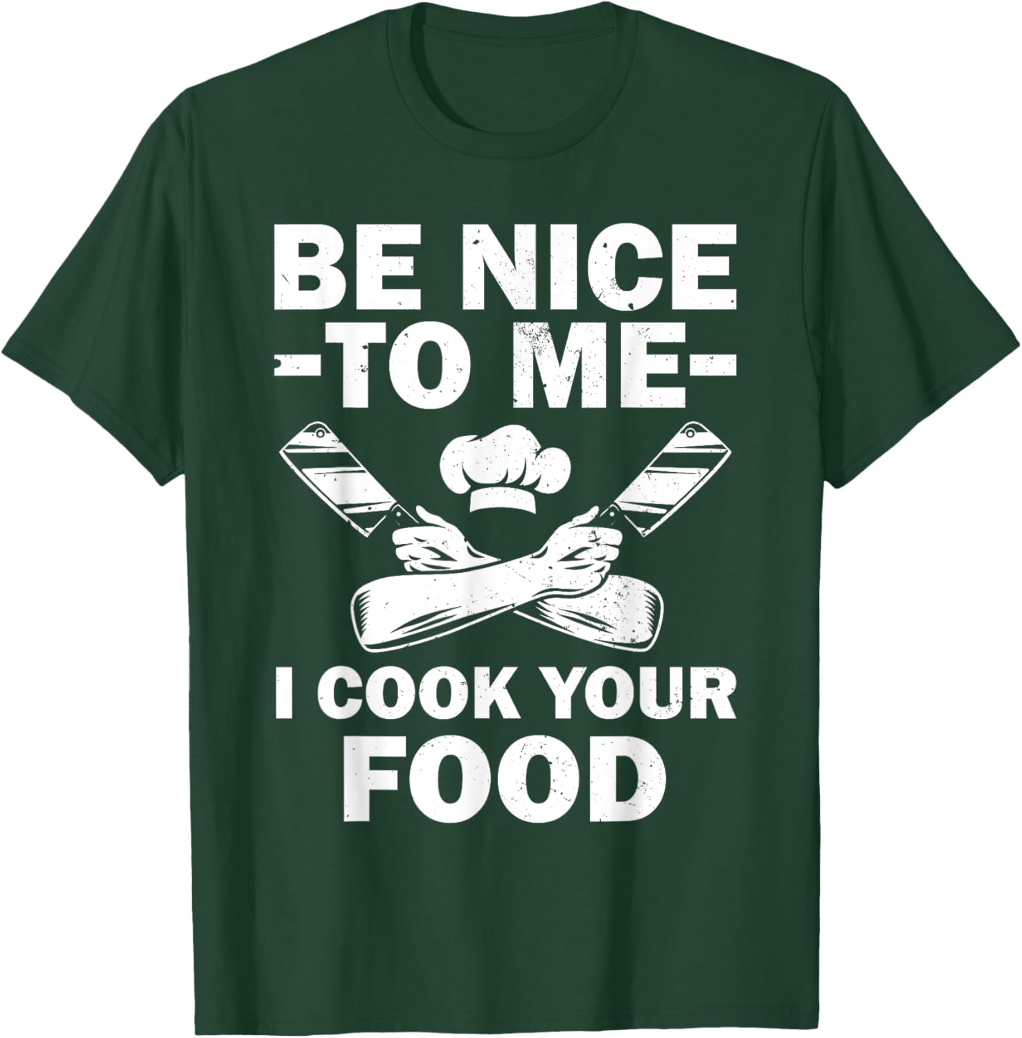 Funny Chef Design Women Cooking Culinary Cook Chef T-Shirt - T-Shirt | Forest
