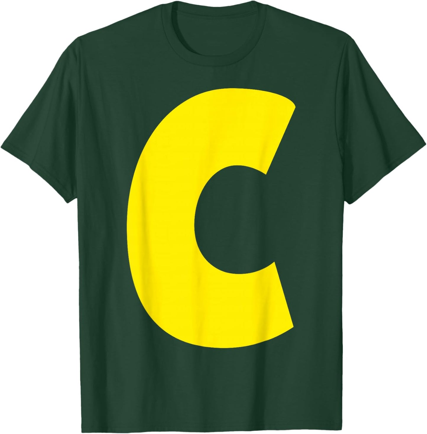 "C" Letter Chipmunk Group Matching Funny Halloween Letter C T-Shirt - T-Shirt | Forest