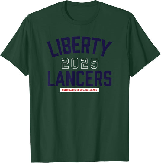 Liberty Lancers Colorado Springs, Colorado 2025 T-Shirt - T-Shirt | Forest