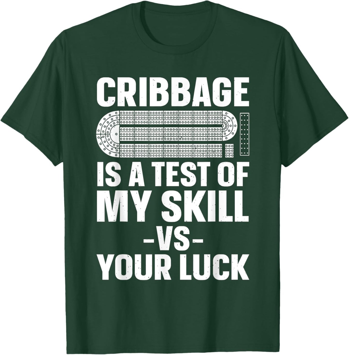 Funny Cribbage Design Women Card Game Cribbage Lover T-Shirt - T-Shirt | Forest