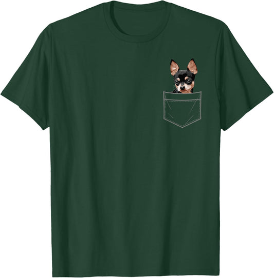 Cool Chihuahua Design Women Kids Dog Chihuahua Lover T-Shirt - T-Shirt | Forest