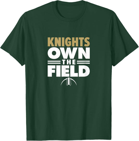 Oakleaf Knights Own the Field T-Shirt - T-Shirt | Forest