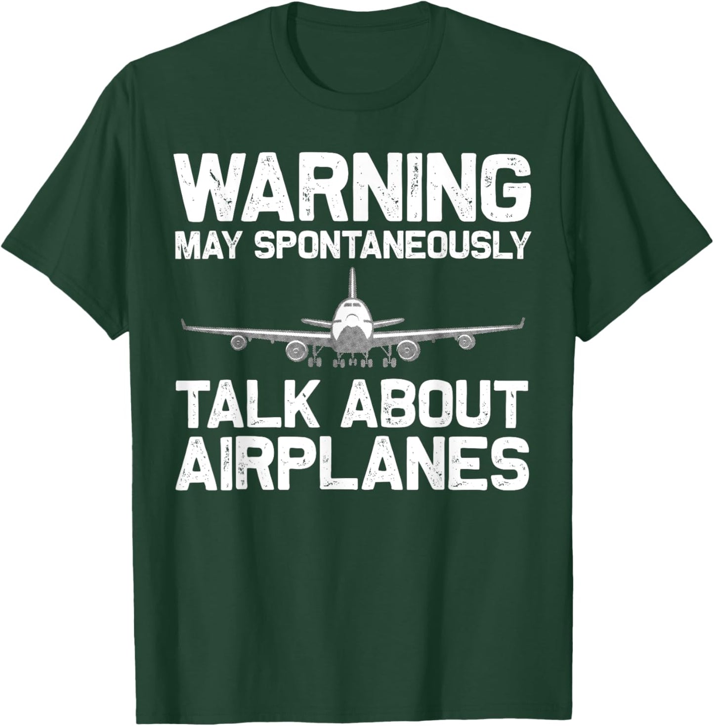 Funny Airplane Novelty Women Plane Aviation Pilot T-Shirt - T-Shirt | Forest