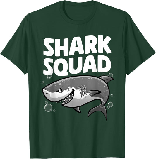 Best Shark Art For Boys Girls Kids Shark Related Shark Lover T-Shirt - T-Shirt | Forest