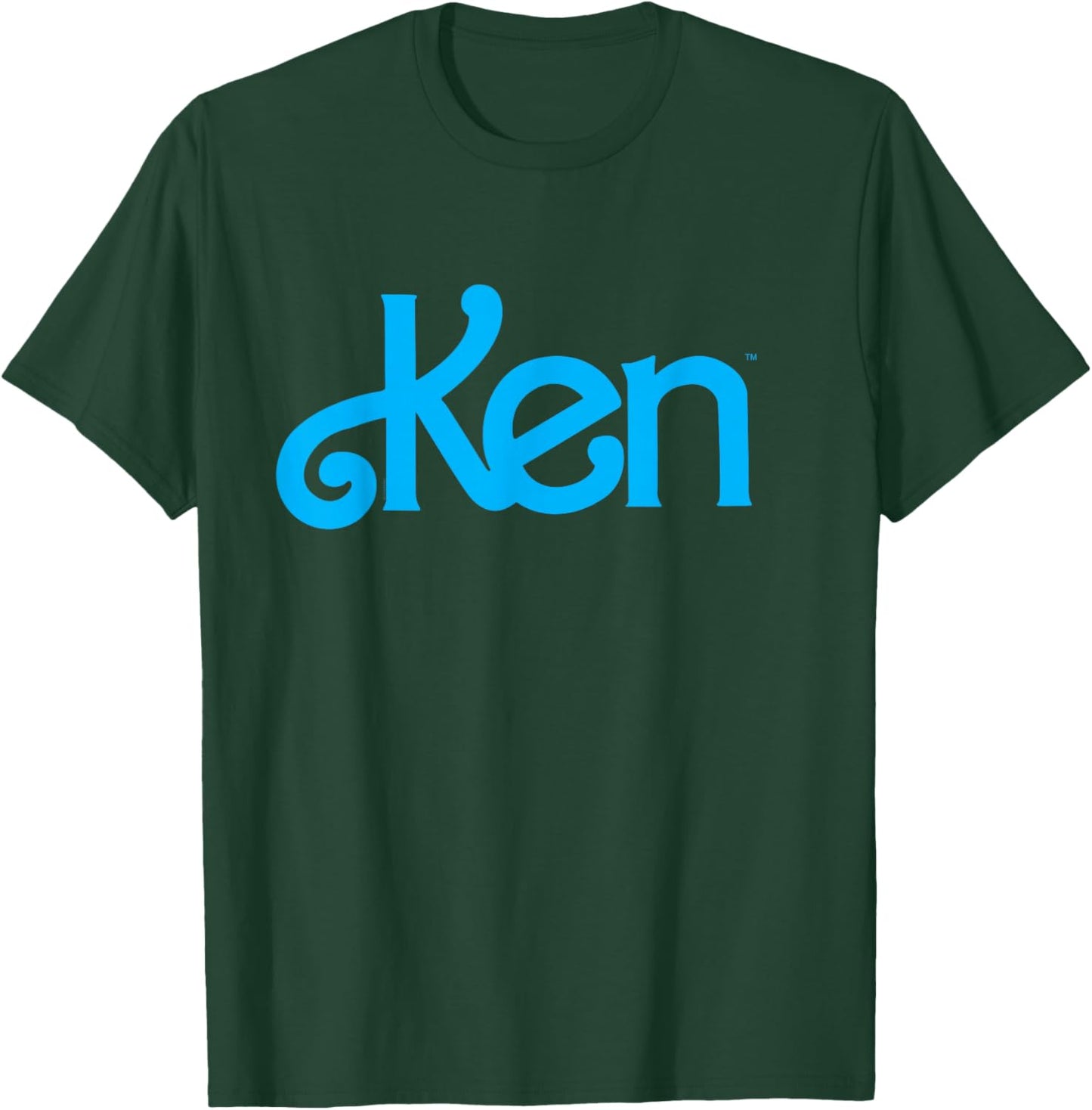 Barbie Ken 1980's Logo , Men's Classic Fit Black Small T-Shirt - T-Shirt | Forest