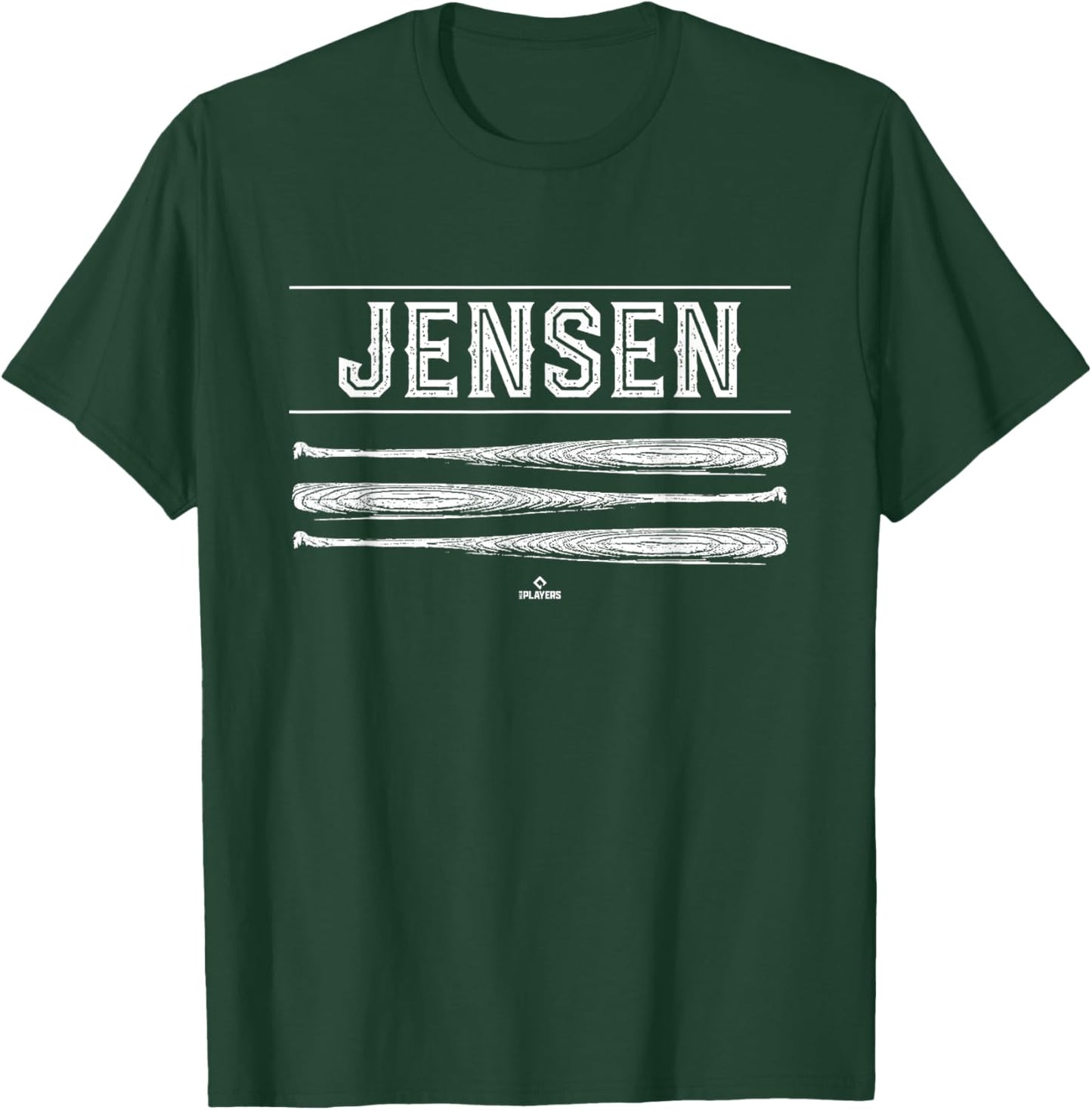 Vintage Baseball Bat Gameday Carter Jensen Prospect Baseball T-Shirt - T-Shirt | Forest
