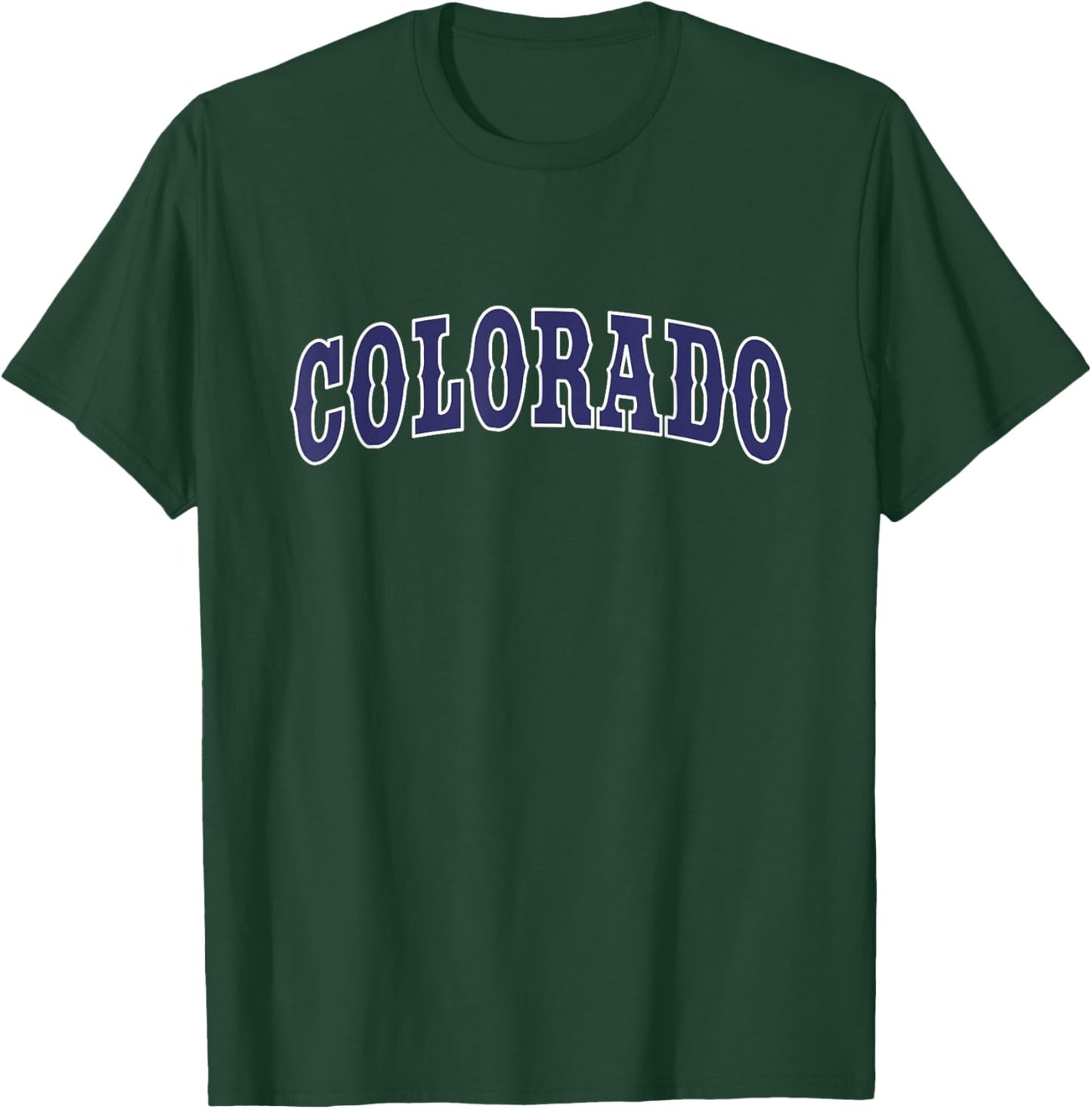Colorado - Throwback Design - Classic T-Shirt - T-Shirt | Forest