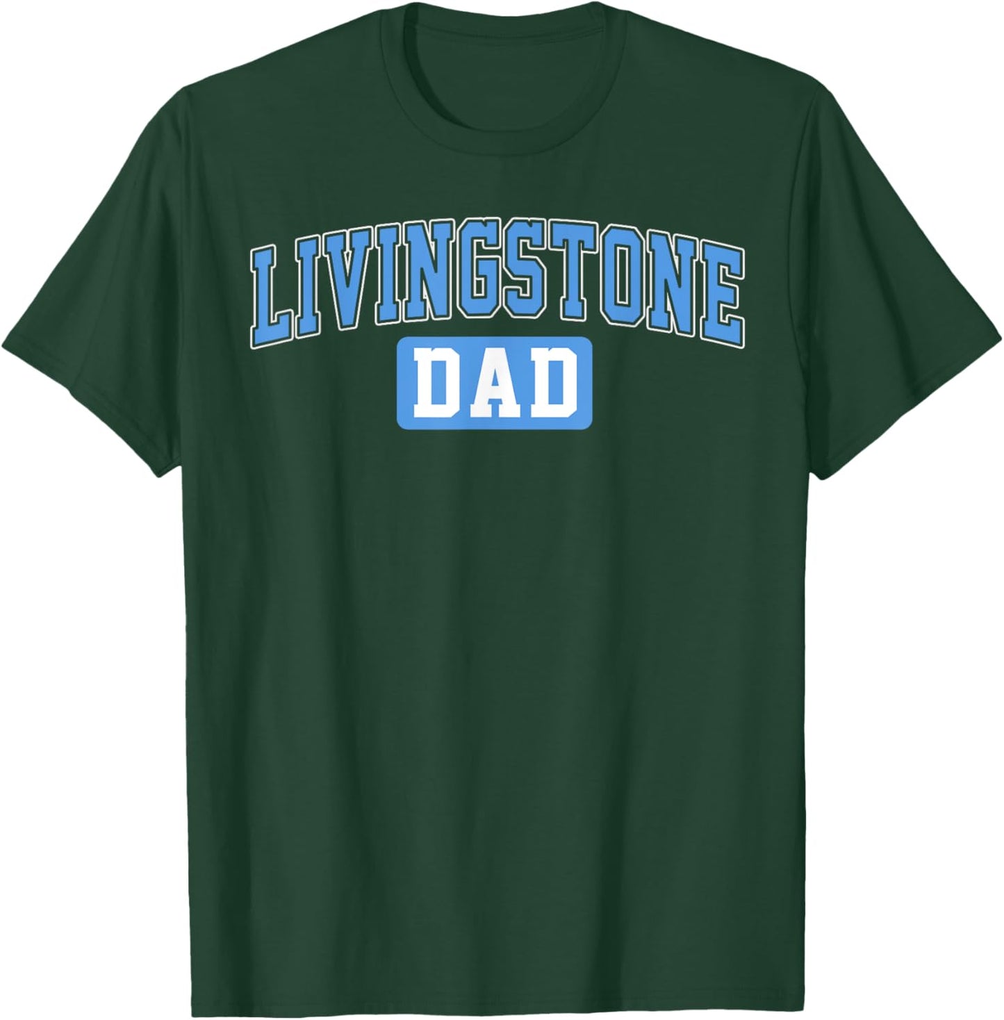 Livingstone College Dad Arch Vintage Design for Father Men T-Shirt - T-Shirt | Forest