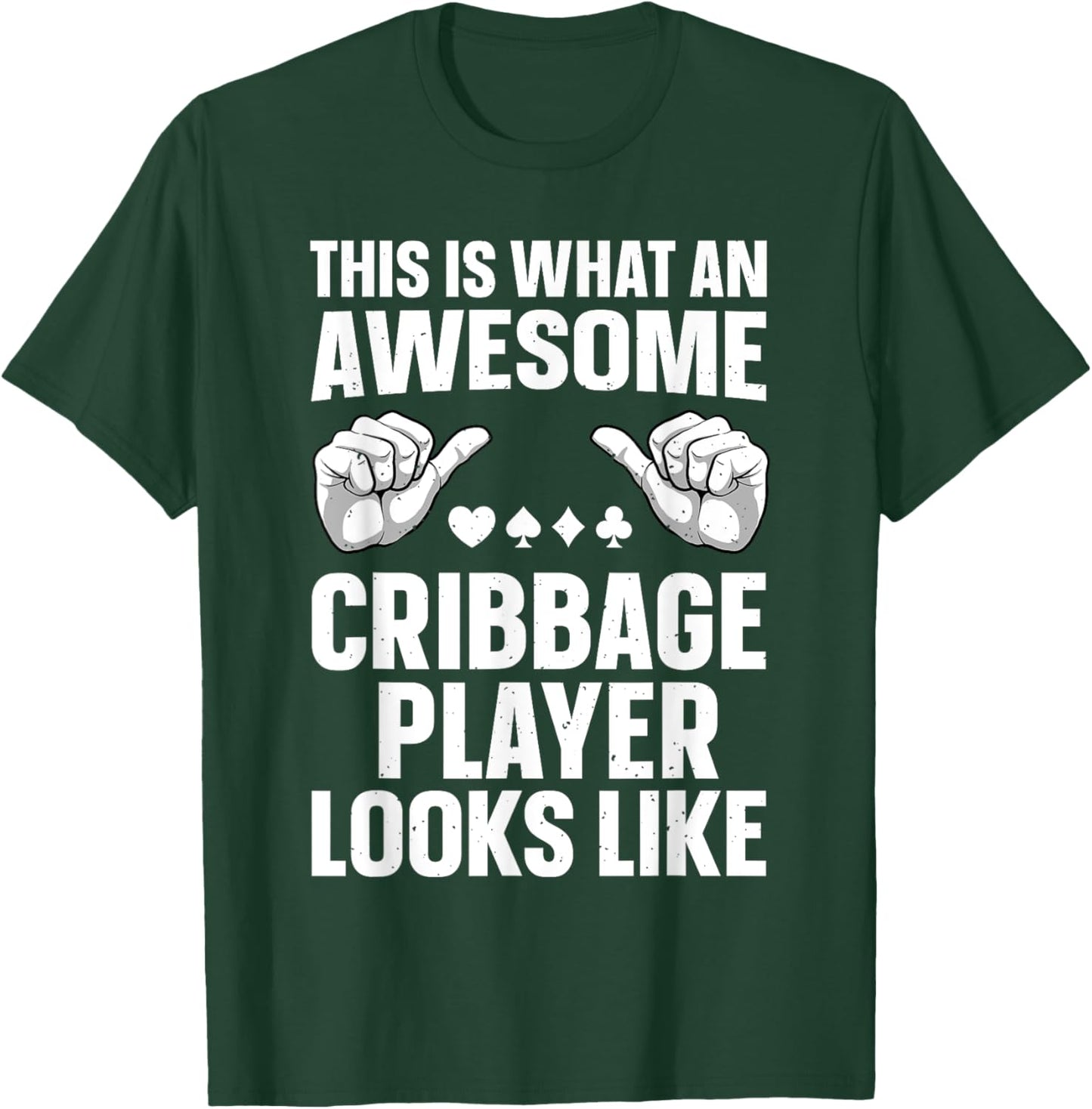 Cribbage Art Women Cribbage Board Cribbage Players T-Shirt - T-Shirt | Forest
