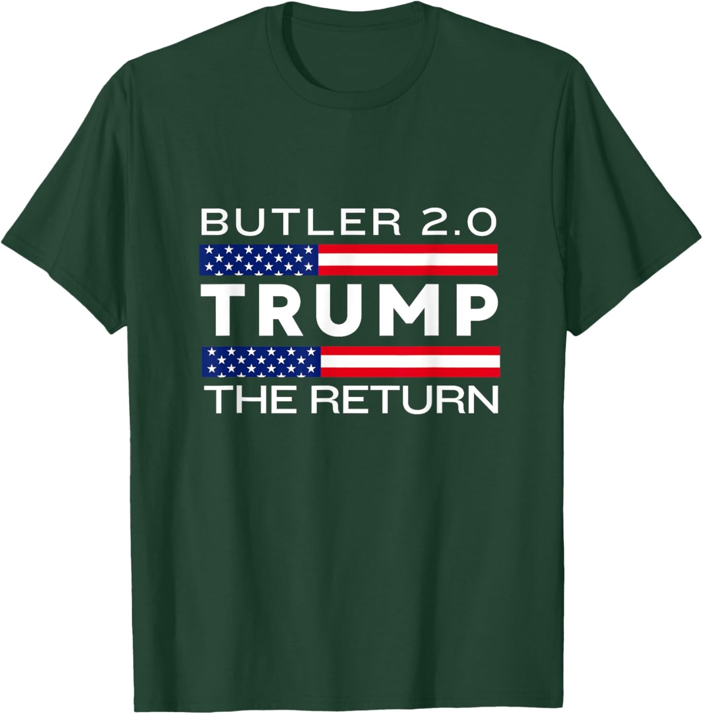 Trump Returns Butler Rally Fight Trump Elon Butler Rally 2.0 T-Shirt - T-Shirt | Forest