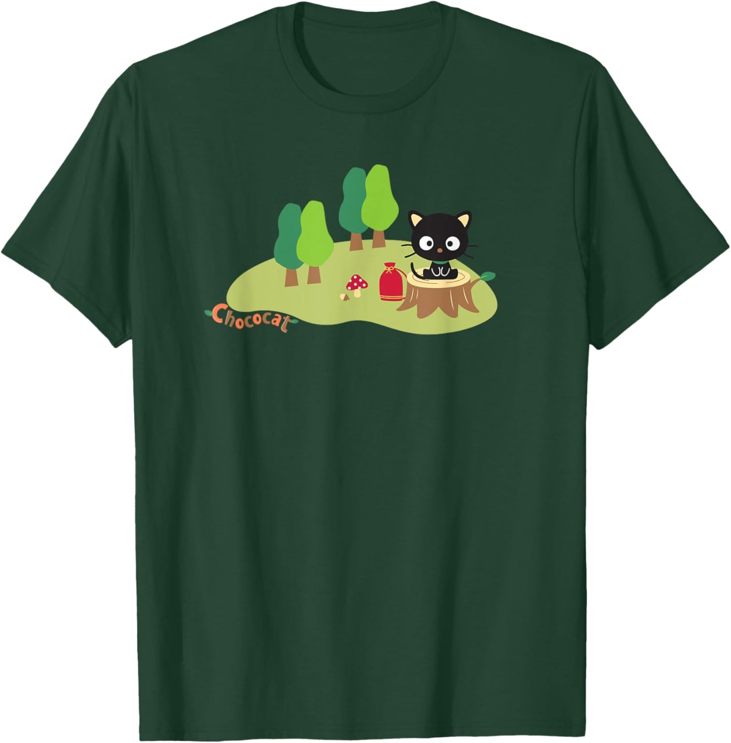 Chococat Camp T-Shirt - T-Shirt | Forest