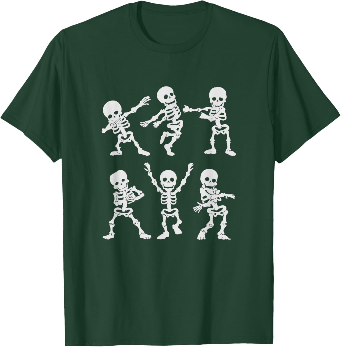 Dancing Skeletons Halloween Kids Costume Party T-Shirt - T-Shirt | Forest