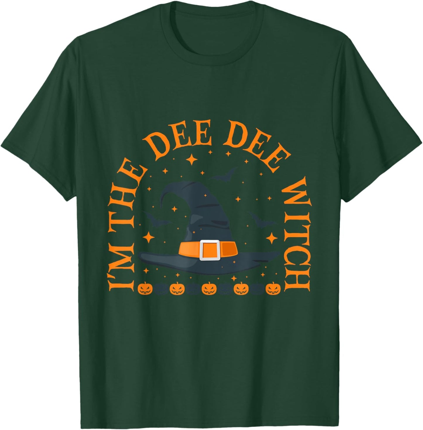 Im the Dee Dee Witch Shirt Halloween Matching Group Costume T-Shirt - T-Shirt | Forest