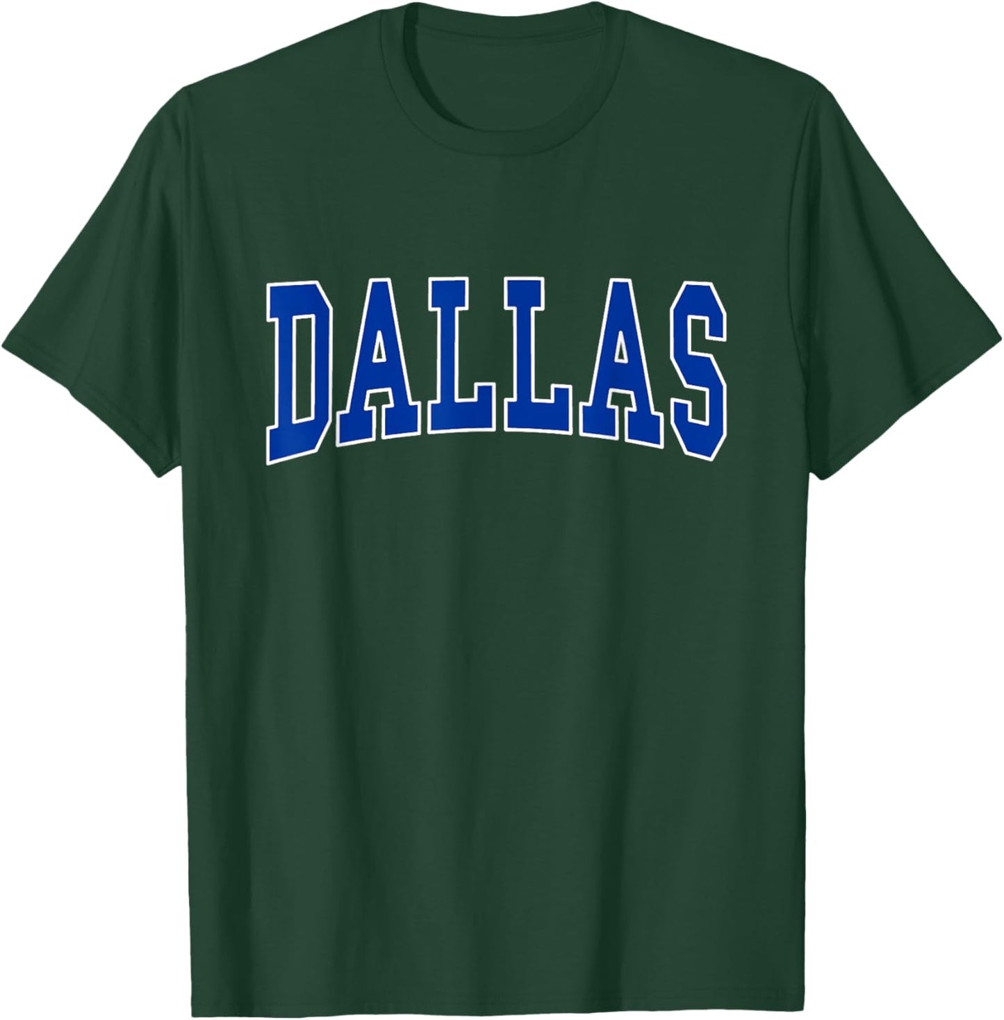 DALLAS - Throwback Design - Classic T-Shirt - T-Shirt | Forest