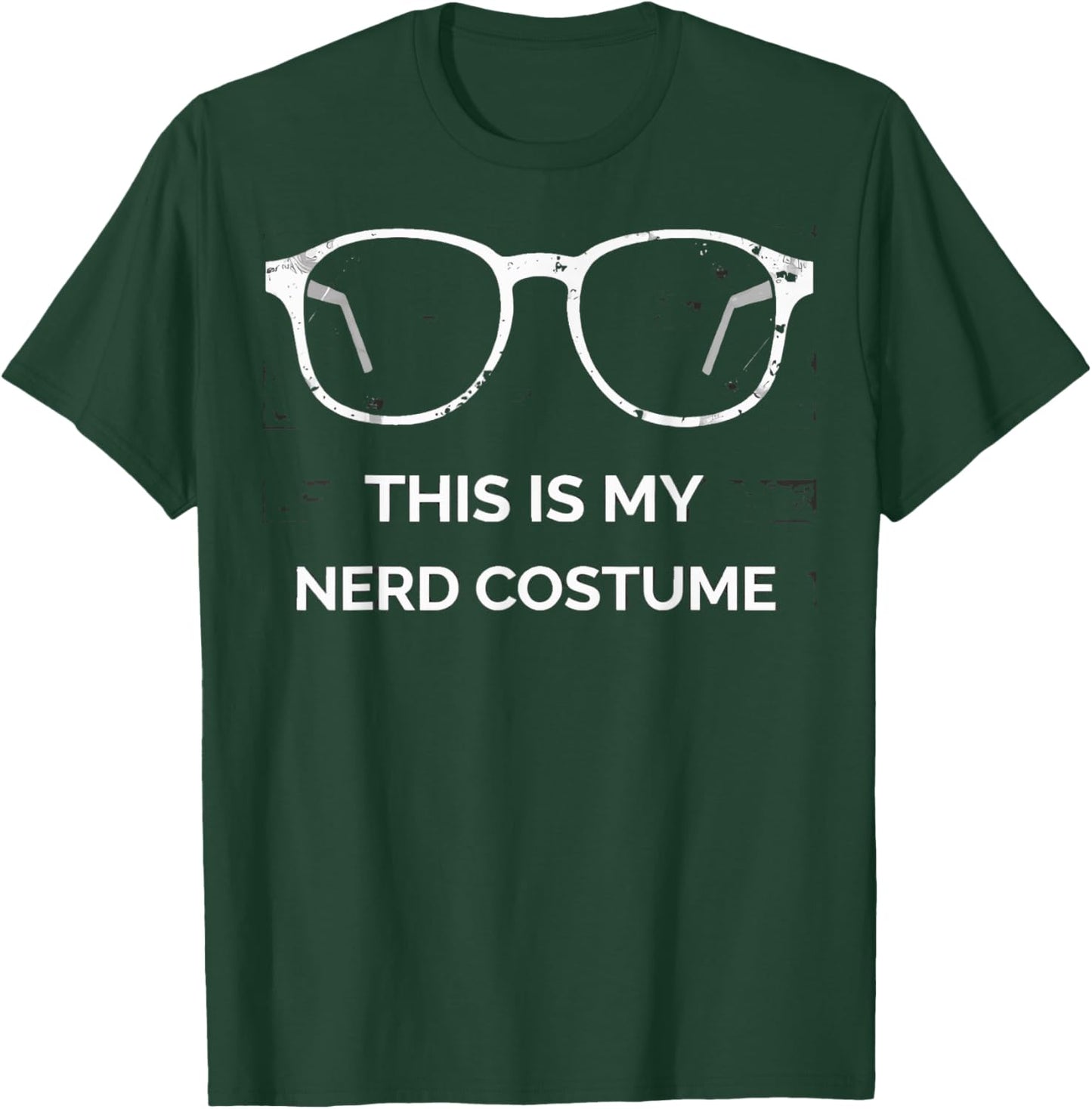 Tech Nerd Humor Nerdy Halloween Nerd This Is My Nerd Costume T-Shirt - T-Shirt | Forest
