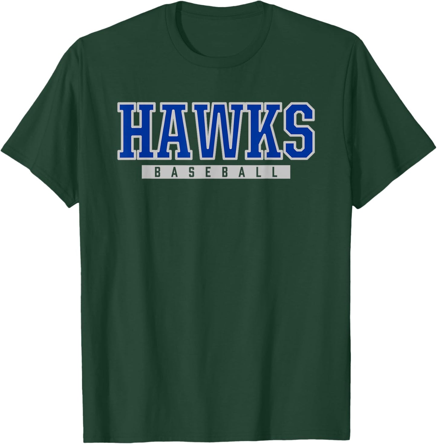 Hebron Hawks Baseball T-Shirt - T-Shirt | Forest