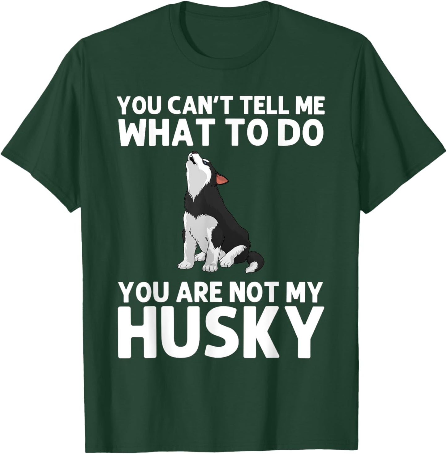 Husky Design Women Siberian Husky Dog Husky Lover T-Shirt - T-Shirt | Forest