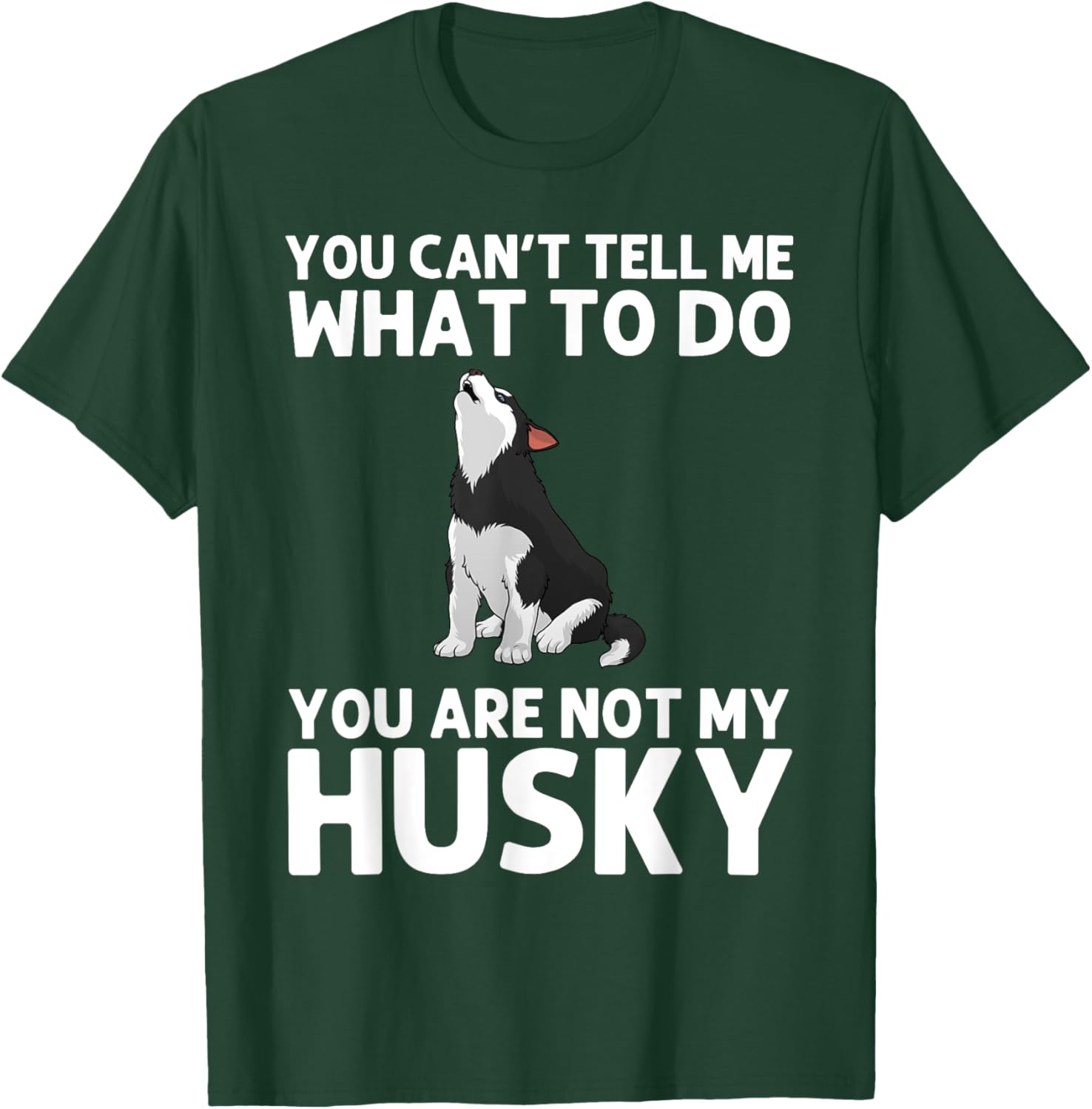 Husky Design Women Siberian Husky Dog Husky Lover T-Shirt - T-Shirt | Forest