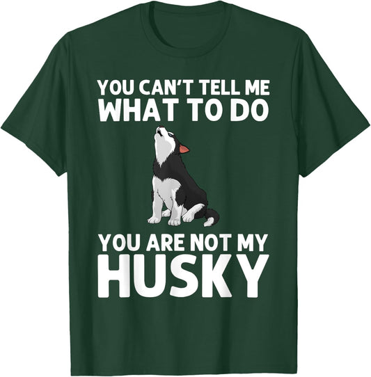 Husky Design Women Siberian Husky Dog Husky Lover T-Shirt - T-Shirt | Forest