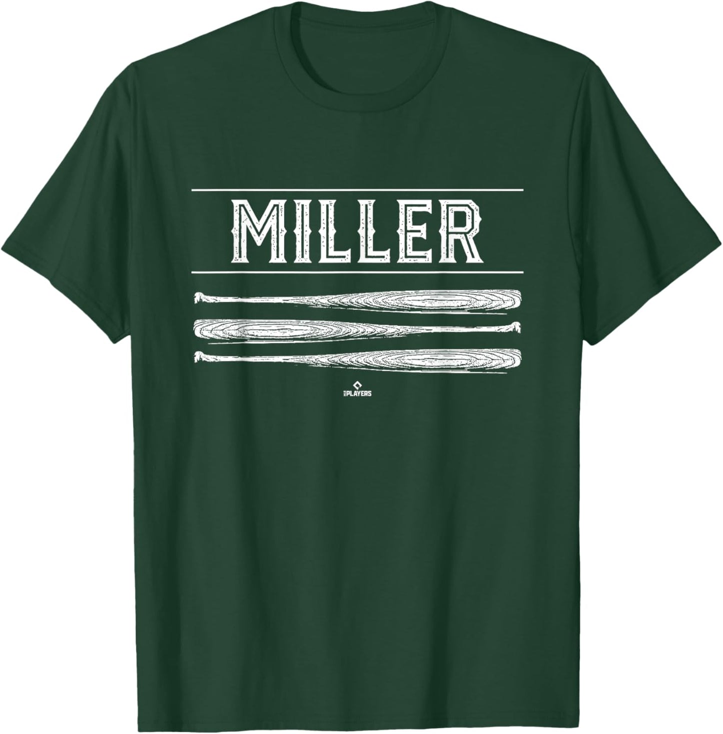 Vintage Baseball Bat Gameday Mason Miller Prospect Baseball T-Shirt - T-Shirt | Forest