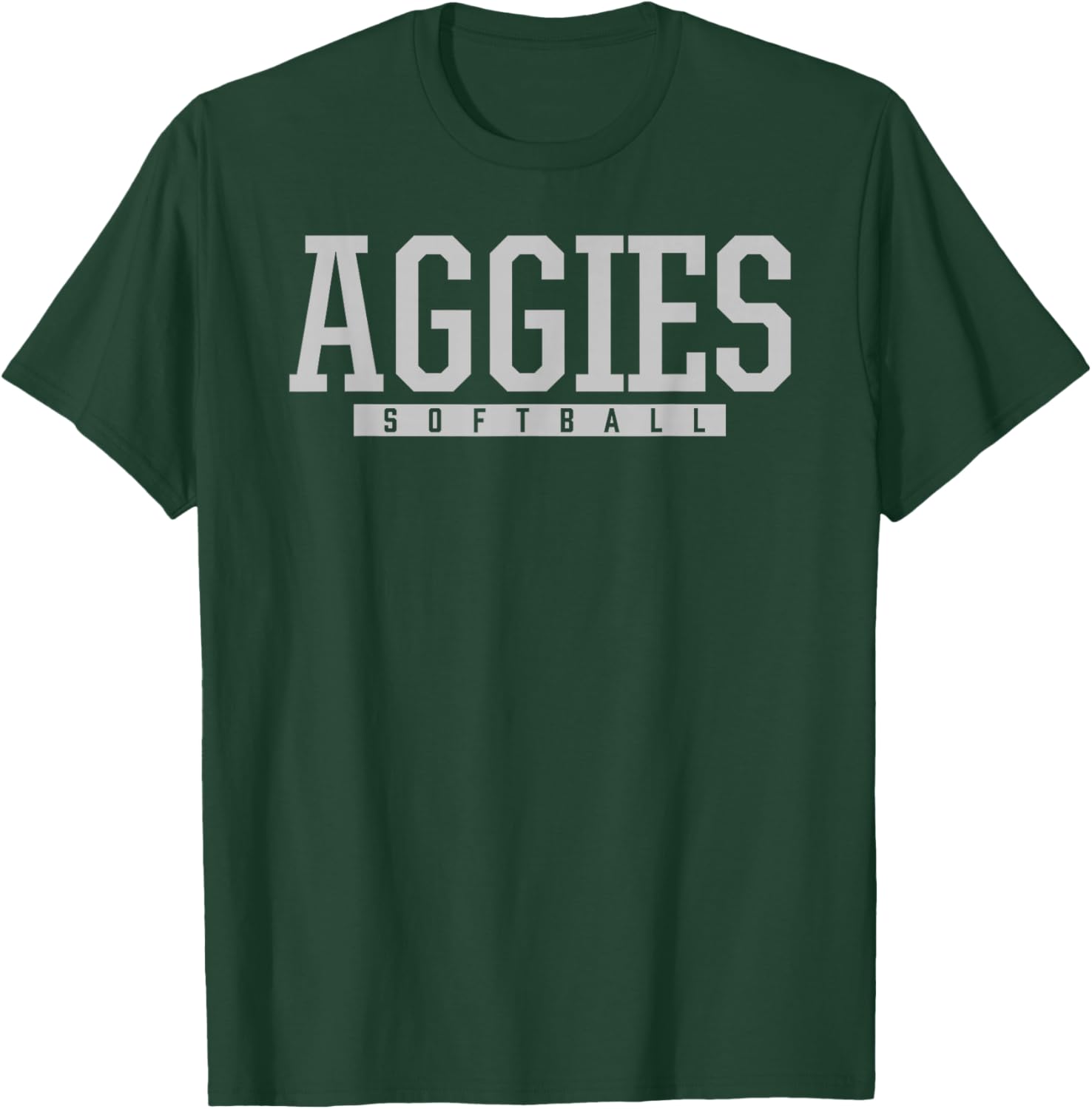 Arbor View Aggies Softball HS T-Shirt - T-Shirt | Forest