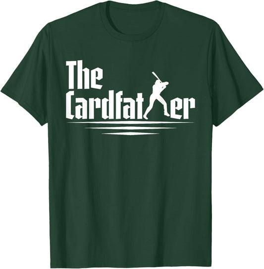 The Cardfather For Baseball Card Collector T-Shirt - T-Shirt | Forest