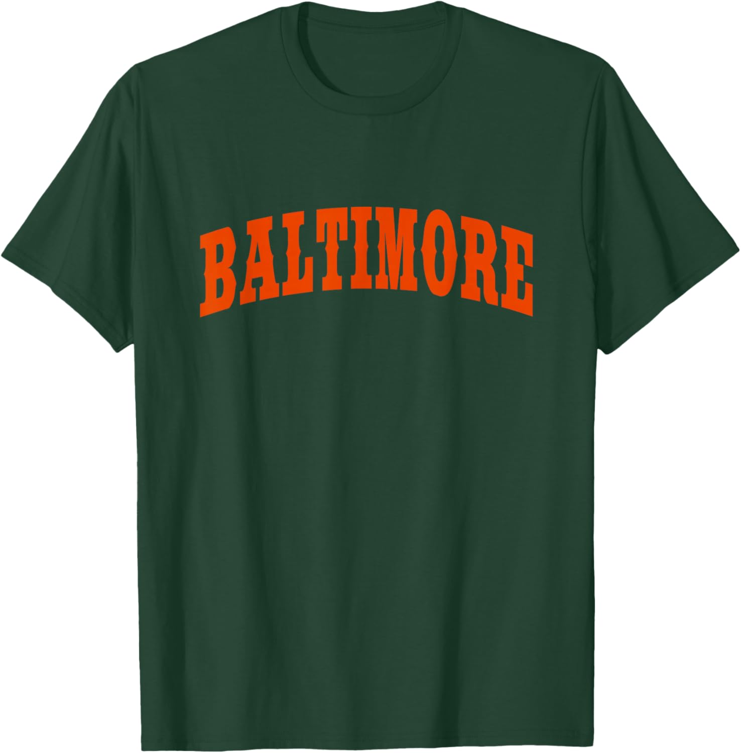 BALTIMORE - Throwback Design - Classic T-Shirt - T-Shirt | Forest