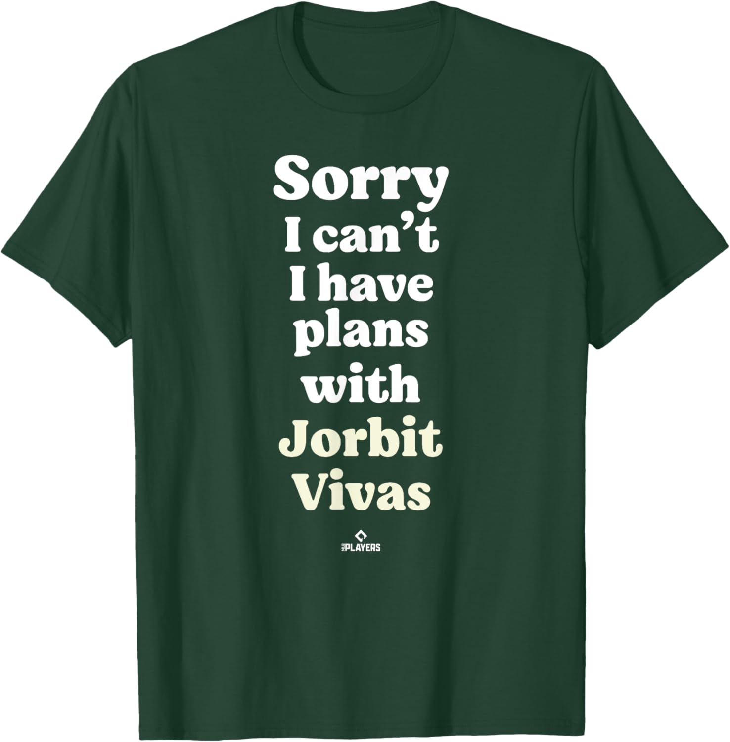 Jorbit Vivas Prospect Baseball Fan Gear T-Shirt - T-Shirt | Forest