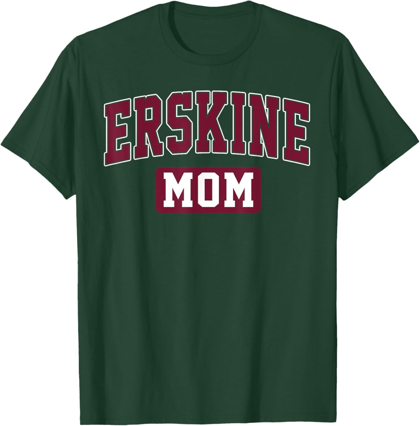 ERSKINE College Mom Arch Vintage Design for Mother Women T-Shirt - T-Shirt | Forest