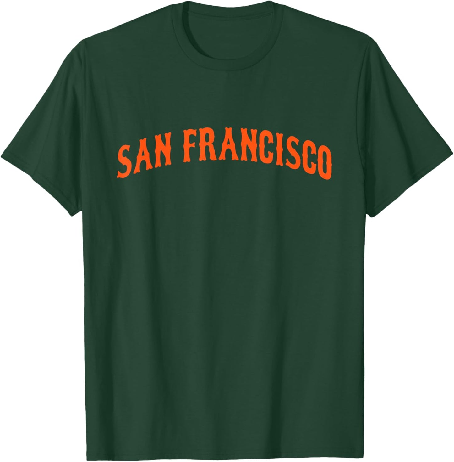 San Francisco - Throwback Design - Classic T-Shirt - T-Shirt | Forest