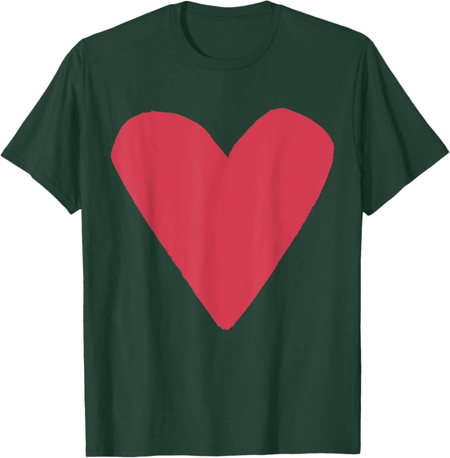 Red Heart Purple T-Shirt - T-Shirt | Forest