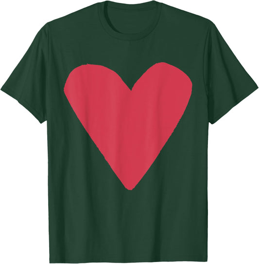 Red Heart Purple T-Shirt - T-Shirt | Forest