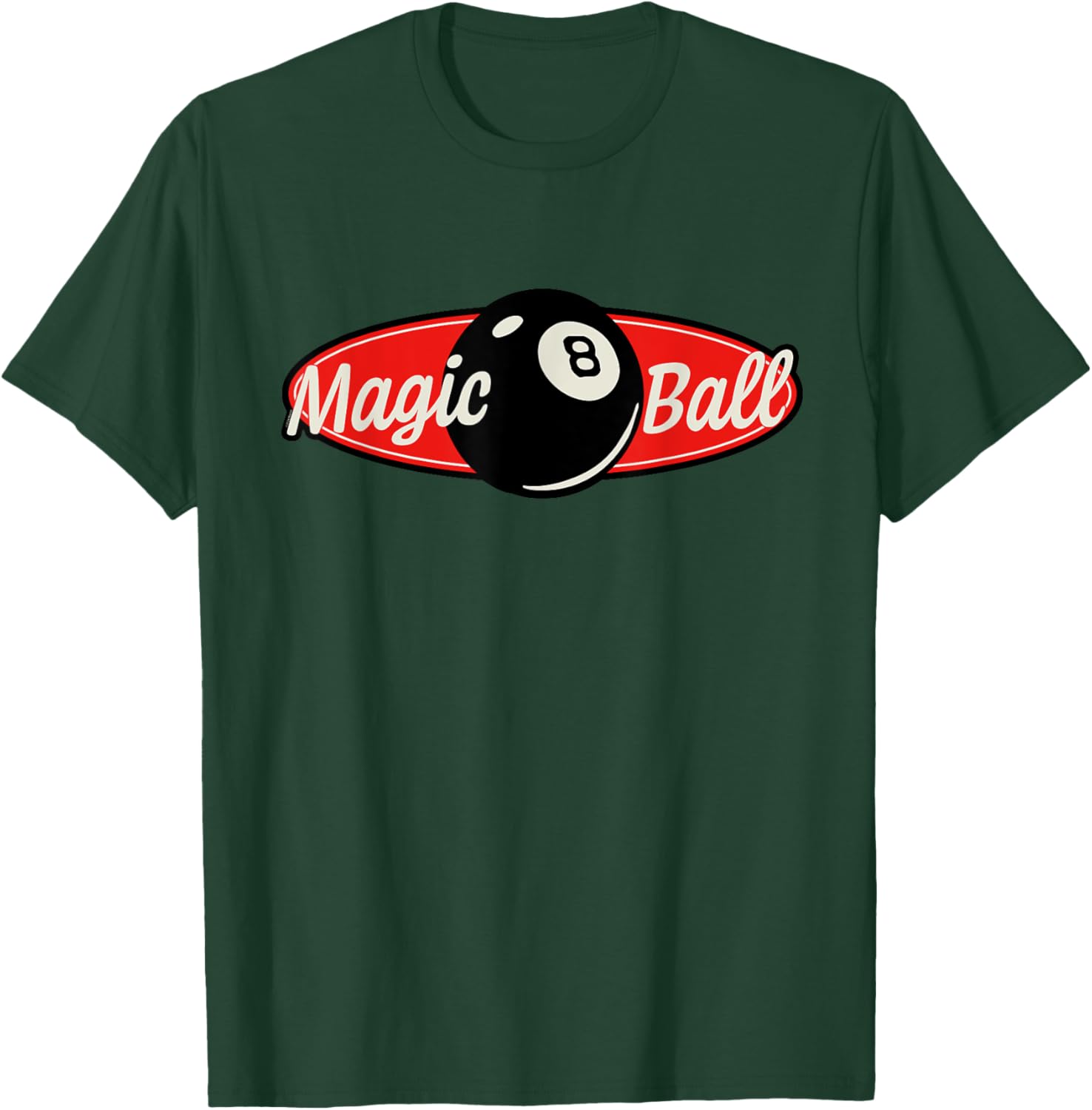 Magic 8 Ball Vintage T-Shirt - T-Shirt | Forest