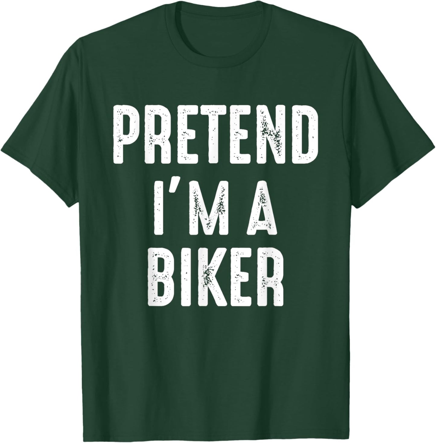 Pretend I'm A Biker Family Matching Halloween Costume Biker T-Shirt - T-Shirt | Forest