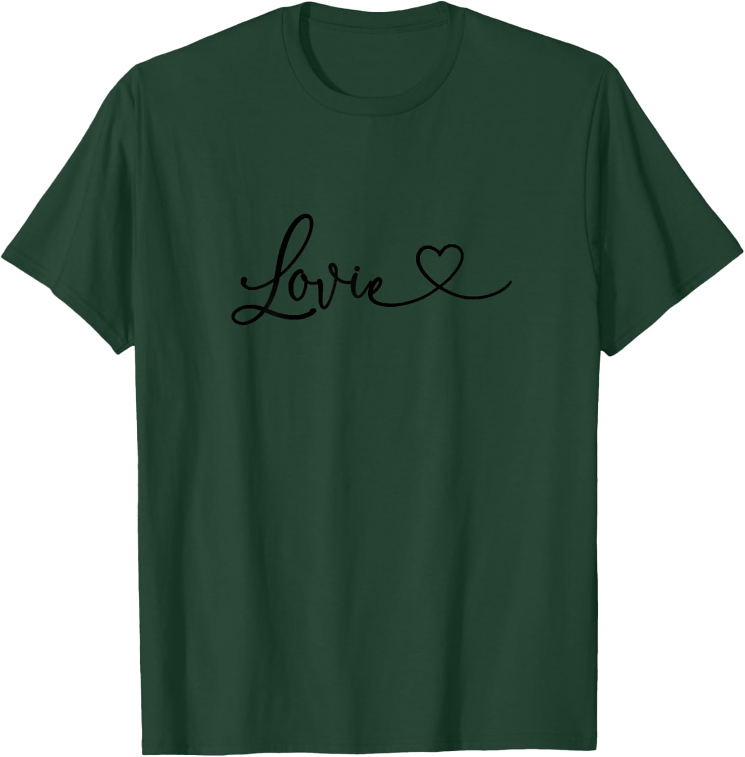 Lovie Grandma Women Christmas Mother's Day Birthday New T-Shirt - T-Shirt | Forest