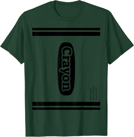 Crayon Royal Purple Group Costume T-Shirt - T-Shirt | Forest