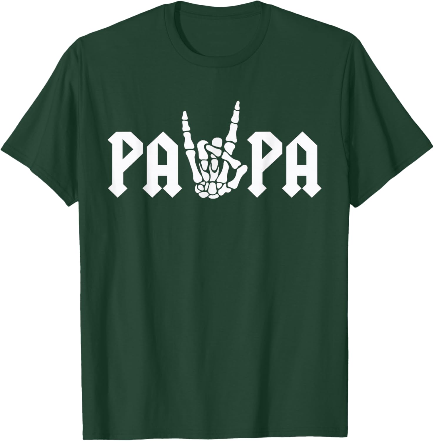Papa Of The Bad Two the Bone Birthday 2 Years Old Birthday T-Shirt - T-Shirt | Forest