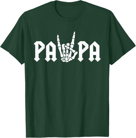 Papa Of The Bad Two the Bone Birthday 2 Years Old Birthday T-Shirt - T-Shirt | Forest