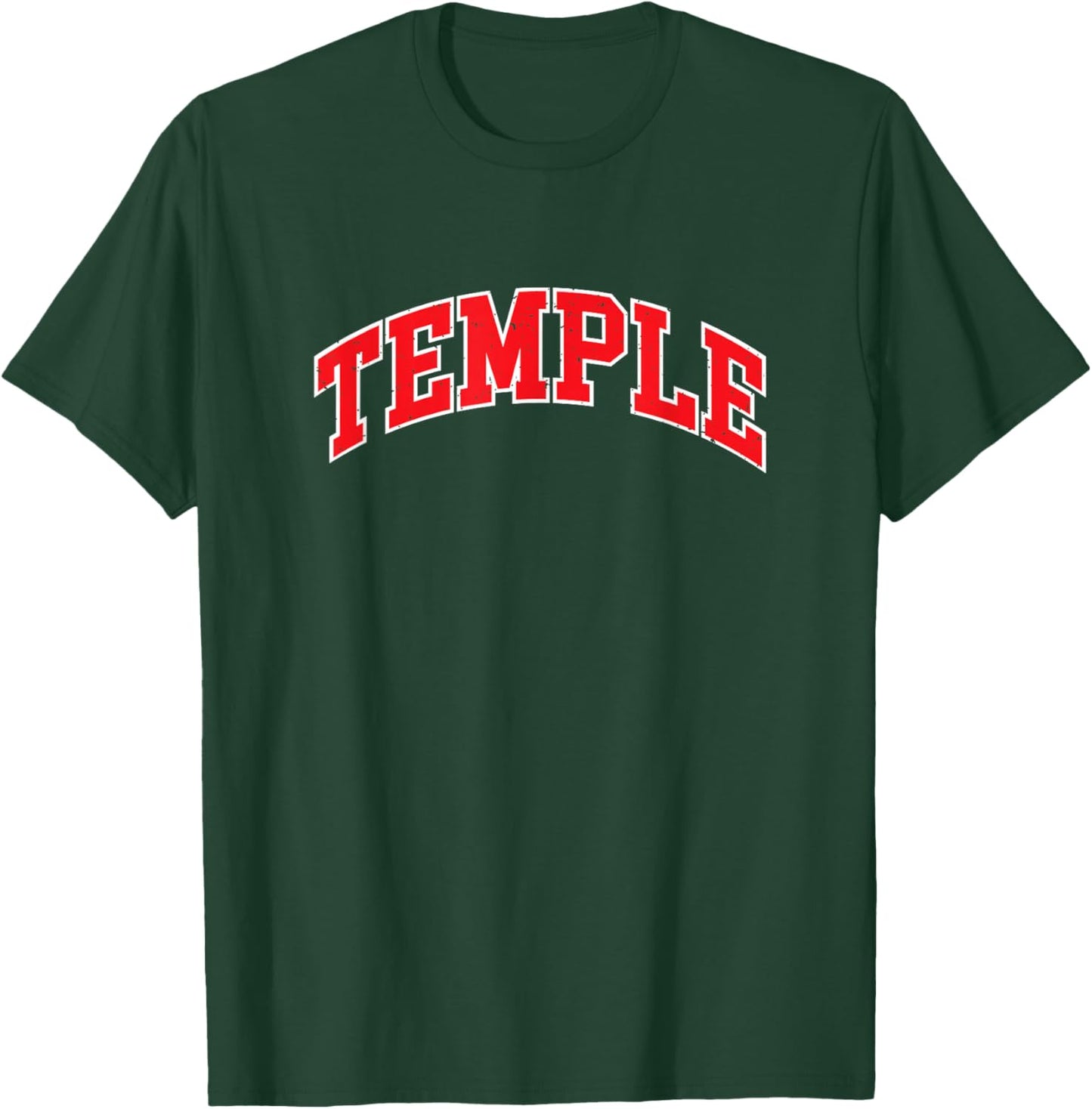 Temple TX Red Vintage or Women T-Shirt - T-Shirt | Forest