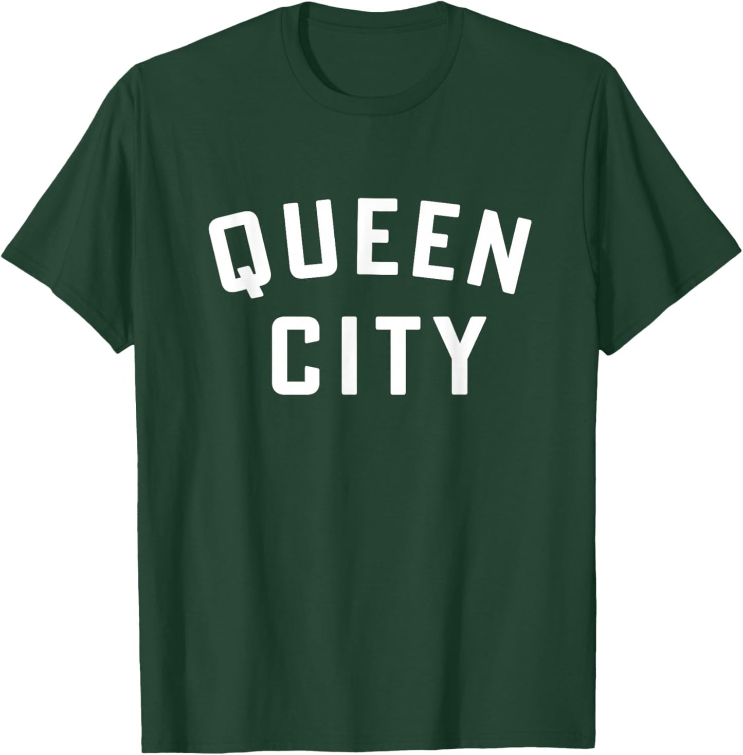 704Apparel Queen City Charlotte NC 704 - -Adults/Kids - Black - Short Sleeve T-Shirt - T-Shirt | Forest