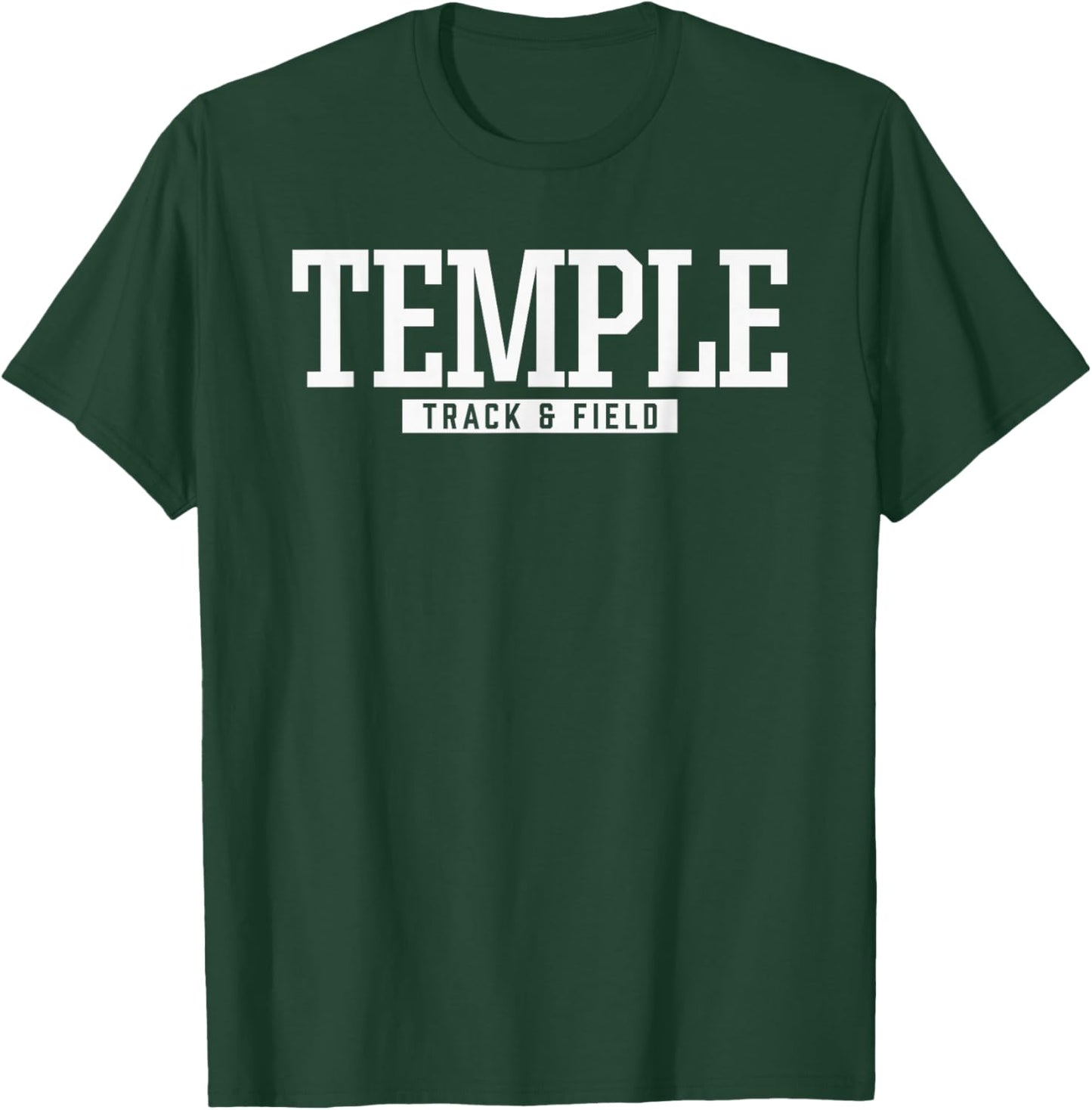 Temple High School Track & Field T-Shirt - T-Shirt | Forest