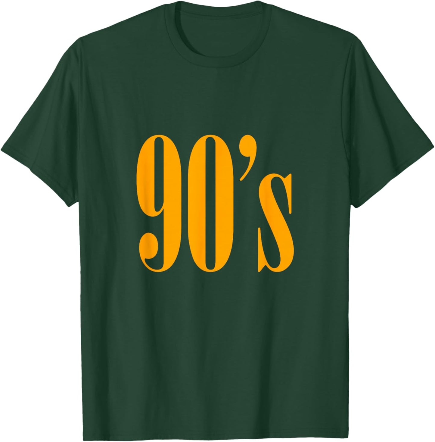 Orange It's The 90's For Me Orange Graphic T-Shirt - T-Shirt | Forest