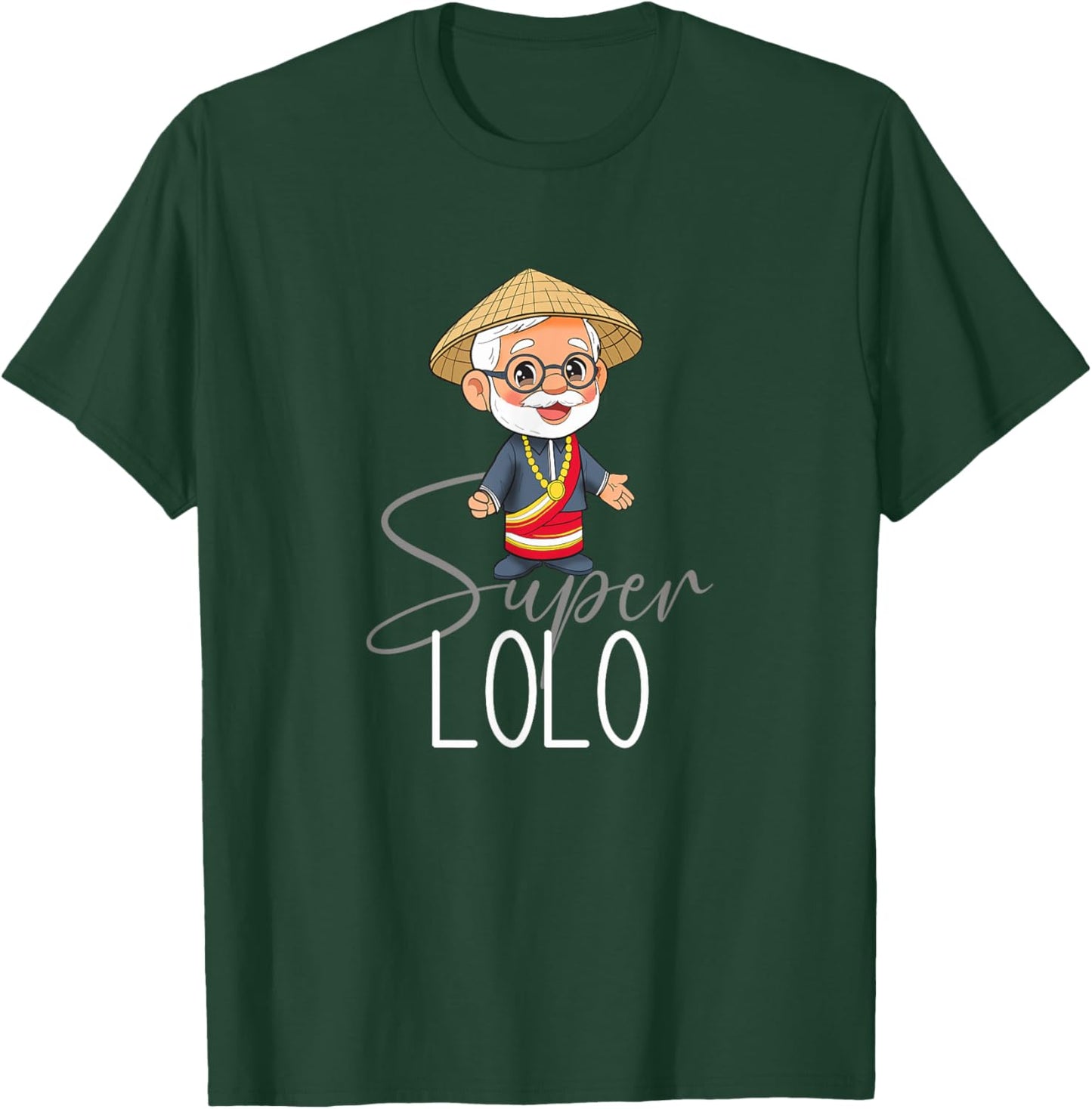 Philippines Pilipinas Filipino Grandpa Lolo Grandfather T-Shirt - T-Shirt | Forest