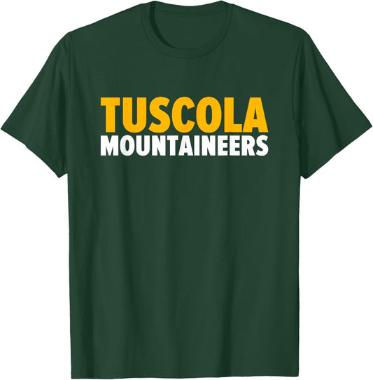 Tuscola Mountaineers Bold T-Shirt - T-Shirt | Forest