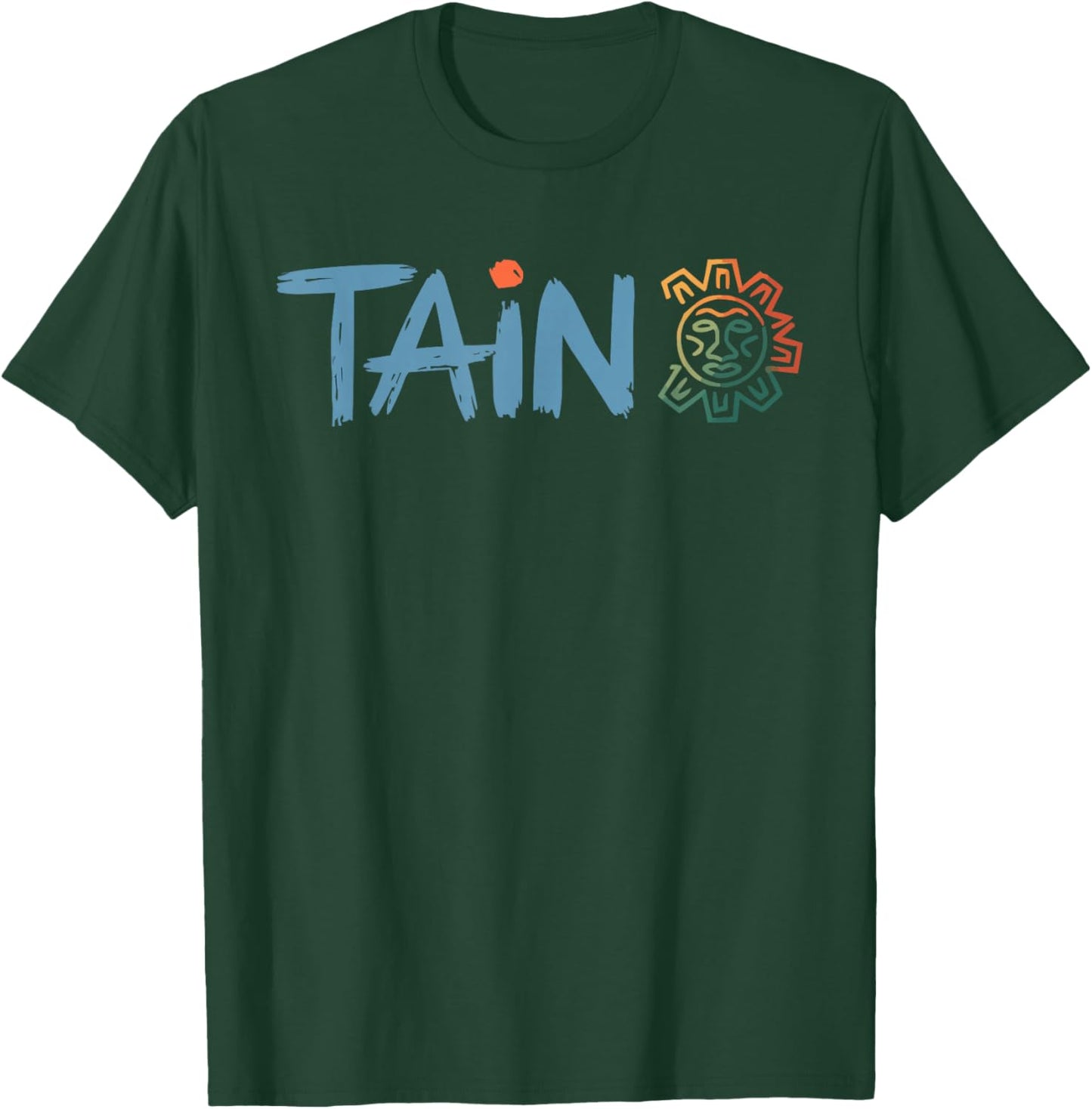 Taino Indian Puerto Rico Pride Boricua Puerto Rican T-Shirt - T-Shirt | Forest